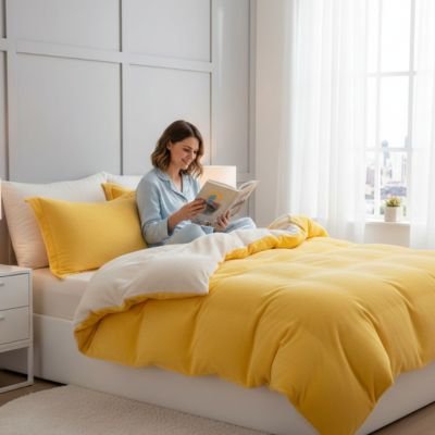 Housse de couette flanelle